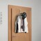 Sorbus Foldable Over Door Heavy-Duty Hanger - Space Saving Organizer, No Tool Assembly